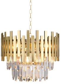 Csillár láncon ASPEN GOLD 6xE14/40W/230V