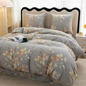 Mikroszálas ágyneműhuzat MISTLEAF szürke Ágyneműhuzat mérete: 70 x 80 cm | 140 x 200 cm