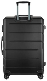 BONTOUR “SPINNER” Nagy Duplakerekes Gurulós bőrönd, 76x50,5x29,5 cm, Fekete