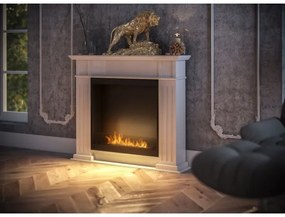 InFire - BIO Kandalló 115x100 cm 3kW fehér