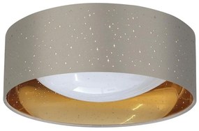 LED Mennyezeti lámpa TULUZA LED/18W/230V á. 32 cm barna