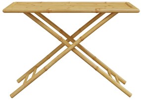 összecsukható bambusz kerti asztal 110x55x75 cm