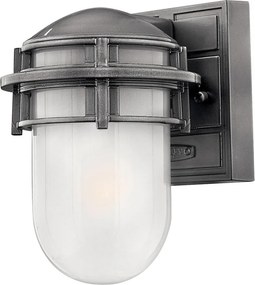 ELSTEAD HK-REEF-MINI-HE REEF Klasszikus Kültéri Fali Lámpa Fehér, Ezüst E27 IP44