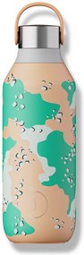 Termosz palack Chilly's Bottles - Desert Camo narancs 500 ml, Studio/Series 2 edition