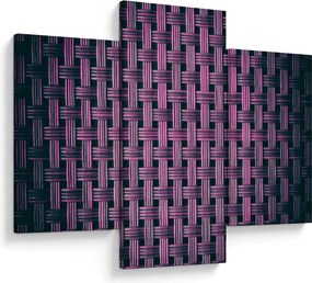 Lila textúrás kép (90x60 cm)