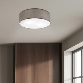 Mennyezeti lámpatest SIRJA 2xE27/15W/230V, átmérő 45 cm, barna