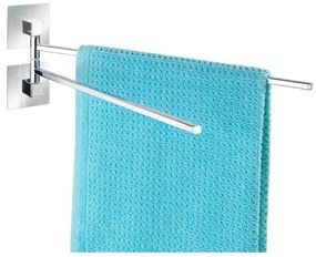 Quadro fúrásmentes fali dupla törölközőtartó rúd - Wenko