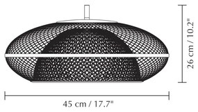 Aranyszínű lámpabúra ø 45 cm Faraday – UMAGE