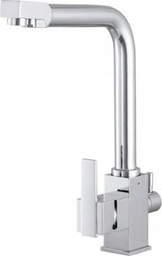 Nook háromutas konyhai csaptelep, króm