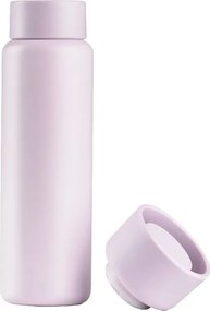 Világos rózsaszín rozsdamentes acél termobögre 650 ml Singles – Zone