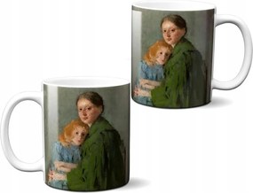 Bögre Női portré kislánysal (Anya a babával) Olga Boznańska