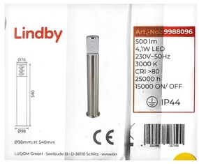 Lindby Lindby - LED Kültéri lámpa BELEN LED/4,1W/230V IP44 LW0266