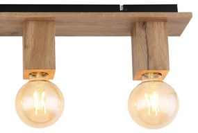 Globo 15655-4D - Mennyezeti lámpa ERNA 4xE27/60W/230V