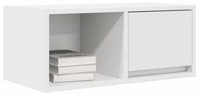 fehér szerelt fa TV-szekrény 60x31x25,5 cm