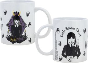 Wednesday Nevermore porcelán bögre 325 ml (11 oz) Díszdobozban