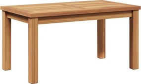 vidaXL Dohányzóasztal Barna 70 x 40 x 36 cm Tömör Teakfa