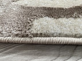 Veston 51273 bézs modern szőnyeg 60x110 cm