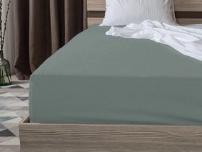 Jersey lepedő szürkészöld 180 x 200 cm