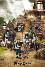 Plakát Black Clover - Black Bull squad & Yuno