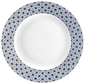 Galaxy stretch tányér, Ambition, 23,5 cm, porcelán, kék