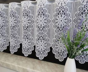 Mg Irigység Panel jacquard fehér 35688 90cm