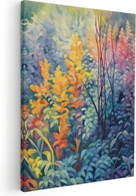 Vászonkép Nappaliba Falikép Konyhába Virágok 50x70 cm