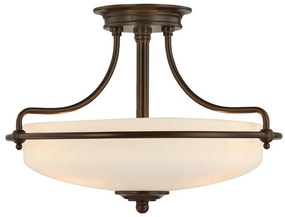 Elstead QZ-GRIFFIN-SFS-PN - Felületre szerelhető csillár GRIFFIN 3xE27/100W/230V bronz