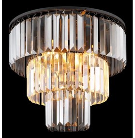 Globo 15695D - Felületre szerelhető csillár NAXIS 3xE27/40W/230V átm. 40 cm fekete