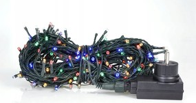 Karácsonyfa lámpák programozóval 100 db Led mix