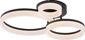 RÁBALUX 71385 AMILIA Modern LED Mennyezeti Lámpa Fekete IP20