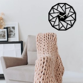 Enzoclock fém falióra, 48×48 cm – S007