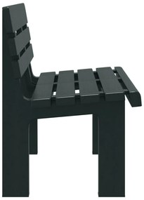 zöld polipropilén kerti pad 110 x 52 x 71 cm