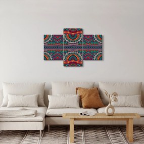 A díszítő absztrakció képe (90x60 cm)