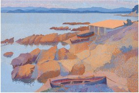 Kép - Henri Edmond Cross, Calanque des Antibois, reprodukciók (90x60 cm)