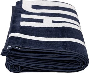 BUDAPEST Strandtörölköző sötétkék 165x90cm