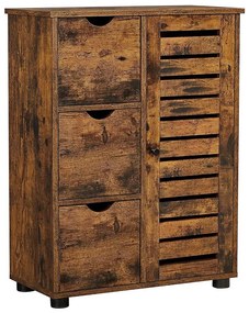 RENE barna szekrény