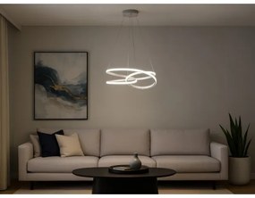 Dimmelhető LED csillár kábellel LED/90W/230V 3000-6500K Ø 47 cm + távirányító