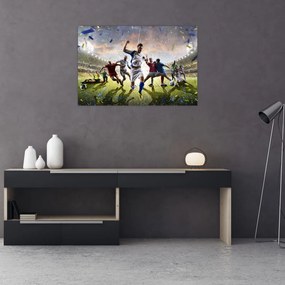 Kép - futball (90x60 cm)