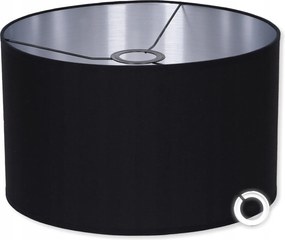 Lámpaernyő függő állólámpához Fekete Ezüst