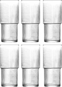 Lav Helen 6 db-os Italos Pohár Szett Gyümölcslé Pohár 515 ml