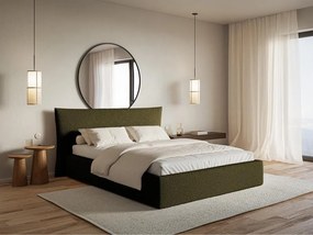 Franciaágy 140 cm Swiftie 140  (oliva + fekete). 1100224