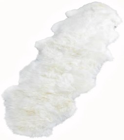 Bézs merinói gyapjú takaró, 60 x 240 cm - Native Natural