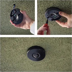 Kültéri PIR mozgás- és alkonyatérzékelő 2000 W/230 V IP65 fekete