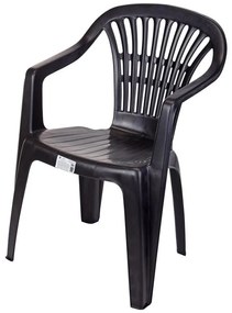Flen kerti szék Antracit X