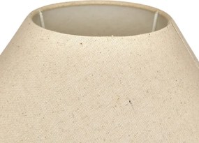 Atmosphera - SEIYA asztali lámpa 1xE27/60W/230V barna/bézs