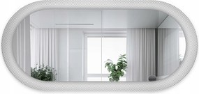 Luxora Ornate ovális tükör díszüvegen 180x90 cm