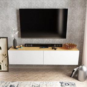 Poling - White, Walnut