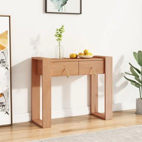 tömör tíkfa tálalóasztal 90 x 35 x 75 cm