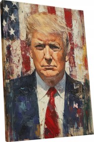 Vászonkép Donald Trump portré Trump nappali ajándék 60x80