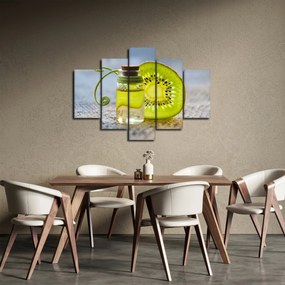 Kép - szeletelt kivi részlete (150x105 cm)